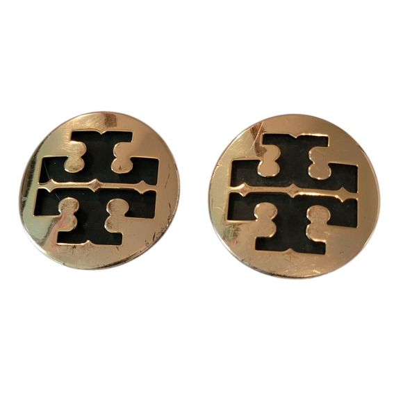 Torry Burch Gold Metal Logo Replacement Shoe Emblems 2-inch Diameter Designer - Picture 1 of 5